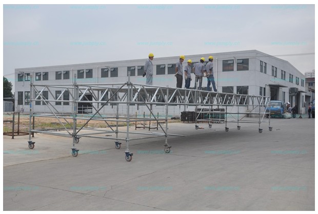 匯聚天下優點：這樣的【移動腳手架】世上！